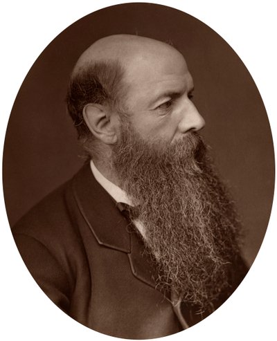 Sir Wilfrid Lawson, politiker, MP for Carlisle, 1882. af Lock and Whitfield