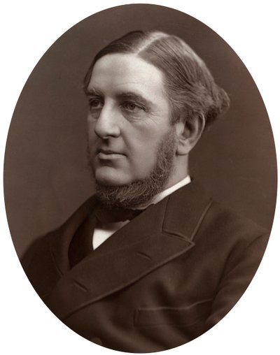 Sir William Vernon Harcourt QC, MP, professor i international ret ved Cambridge University, 1877. af Lock and Whitfield
