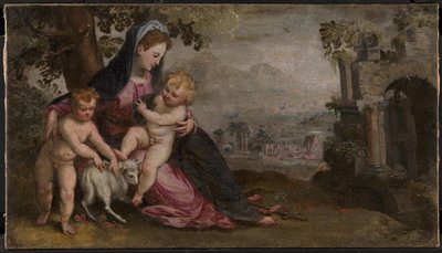 Maria med Jesus og Johannes af Lodewijk Toeput