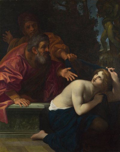 Susannah og de ældste, 1616 af Lodovico Carracci