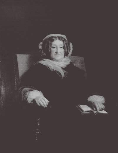 Portræt af Madame Clicquot, mellem 1851 og 1860 af Léon Cogniet