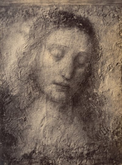 [Kopi af Kristi hoved fra Leonardo da Vincis "Den sidste nadver"], 1857-61. af Léon Gérard