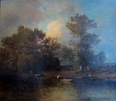 Spansk: A ras del agua af Leon Victor Dupre