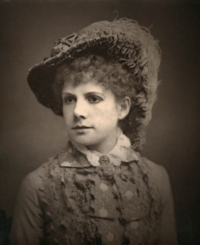 Alma Murray, britisk skuespillerinde, 1882. af London Stereoscopic and Photographic Co