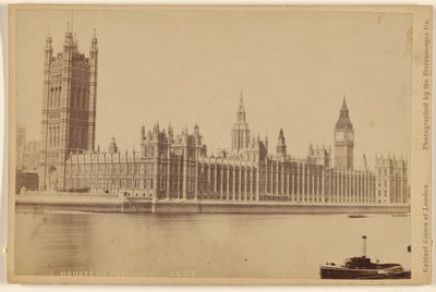 Parlamentsbygningen. af London Stereoscopic and Photographic Company