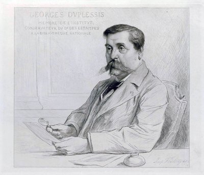 Georges Duplessis af Leopold Flameng