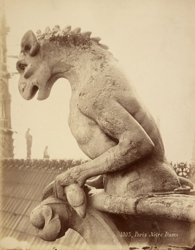 Paris, Notre-Dame af Léopold Louis Mercier