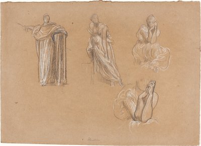 Figurstudier af Lord Leighton Frederic