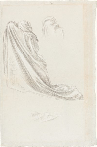 Studie til "De kloge og tåbelige jomfruer" af Lord Leighton Frederic