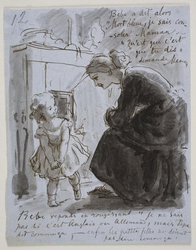 baby derhjemme af Lorenz Frølich