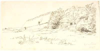 Bondehus. Holmstrup af Lorenz Frølich