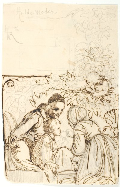 Hyldemoer af Lorenz Frølich