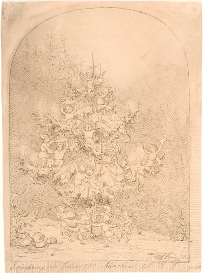Juletræ af Lorenz Frølich