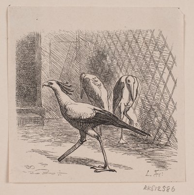 Sekretær i Jardin des Plantes af Lorenz Frølich