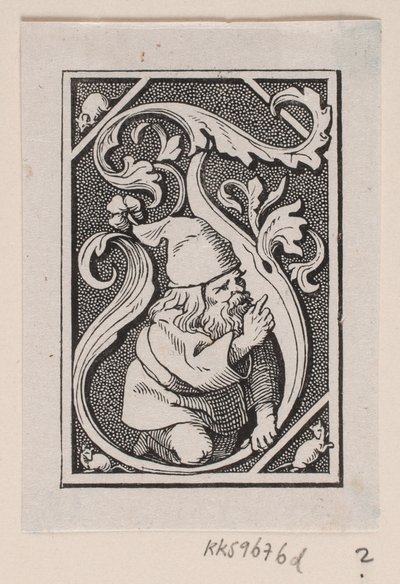 Vignet med nisse af Lorenz Frølich