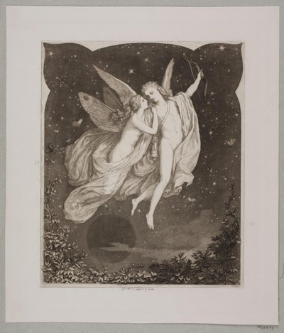 Illustration nr. 20 til »L’Amour et Psyché« af Lorenz Frølich