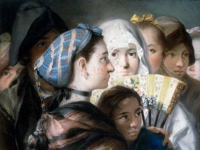Madrileños, af Lorenzo Baldissera Tiepolo