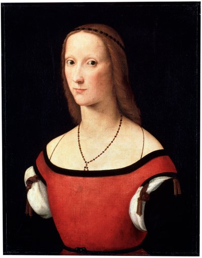 Kvindeportræt, c1500-c1506 af Lorenzo Costa
