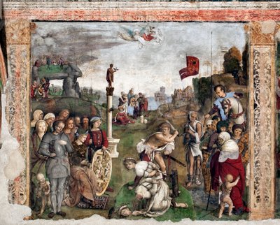 St. Ceciles liv: St. Valerianus og Tiburtius