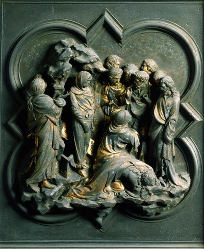 North Porte (kaldet Gate of the Cross, i nord), udvendig detalje: "" Lazarus