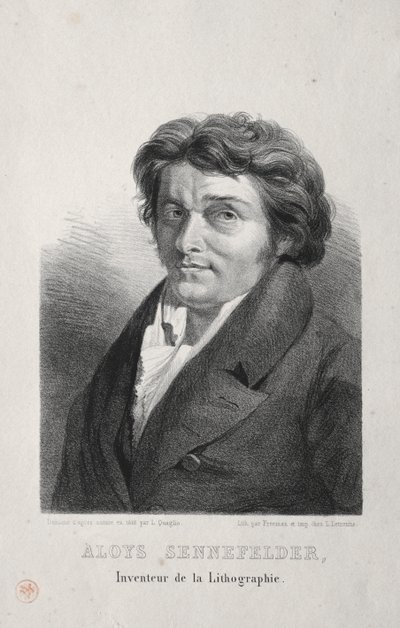 Aloys Senefelder af Lorenzo II Quaglio