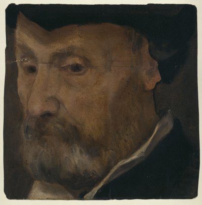 Portræt af en mand af Lorenzo Lotto