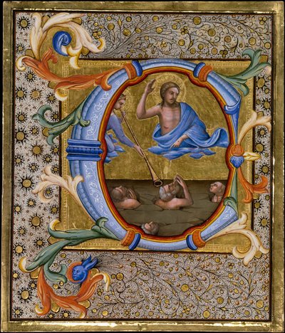 Sidste dom i en indledende C, ca. 1406-7. af Lorenzo Monaco