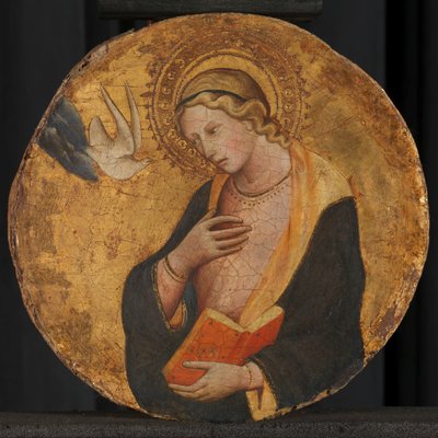 Jomfru meddelt Jomfru meddelt Maria van de verkondiging af Lorenzo di Niccolò (attributed to)