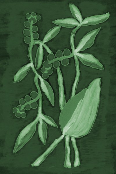 Botaniske grønne nuancer af Lori Ann Folz