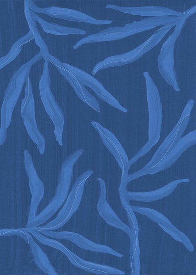Deep Blue Botanicals af Lori Ann Folz