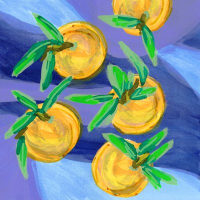 Friske citrusappelsiner af Lori Ann Folz
