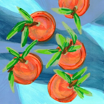 Farverige citrusfrugter af Lori Ann Folz