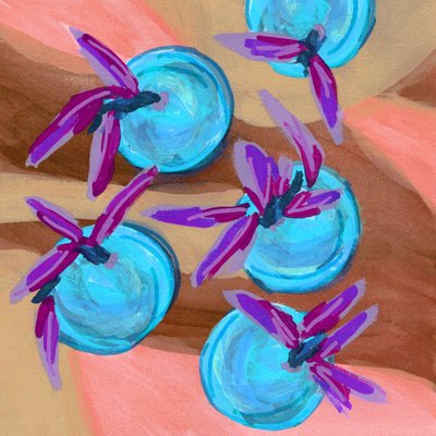 Levende blomsterstilleben af Lori Ann Folz