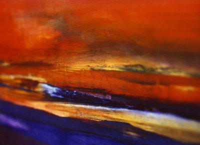 Titians Last Stand, 2016,(fotografi af maleriet) af Lou Gibbs