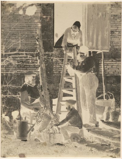 Bønnesortererne, ca. 1857 (foto) af Louis Adolphe Baron Humbert de Molard