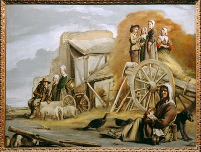 Hø-vognen ... af Louis (attr. to) Le Nain