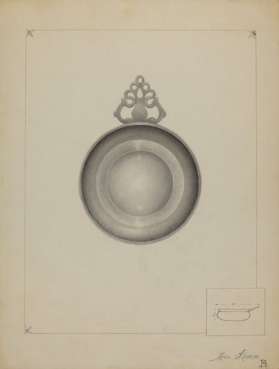 Tin Porringer af Louis Annino