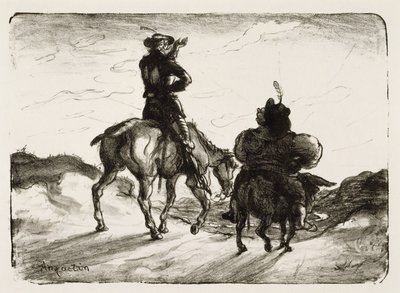 Don Quixote og Sancho Panza af Louis Anquetin