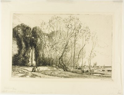 Smuk efterårsmorgen af Louis Auguste Lepère