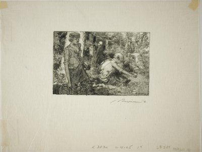 Samling af liljekonvaller af Louis Auguste Lepère