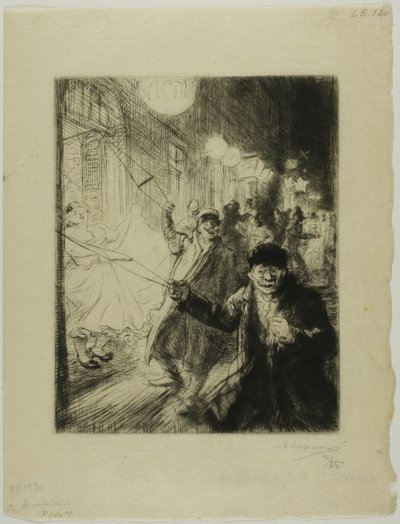 Le Nys, Amsterdam af Louis Auguste Lepère