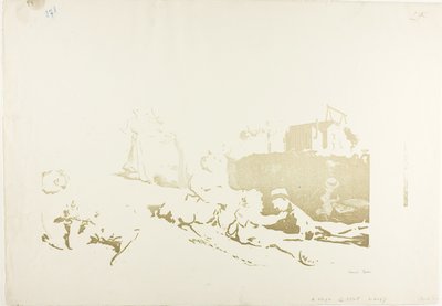 Moderne bukolisk af Louis Auguste Lepère