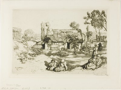 De fattiges rede af Louis Auguste Lepère