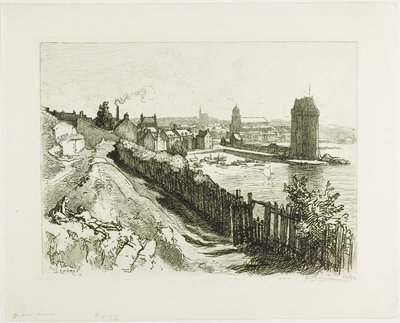 Saint-Servan af Louis Auguste Lepère