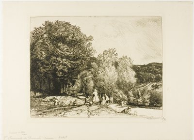 Søndagsvandring af Louis Auguste Lepère
