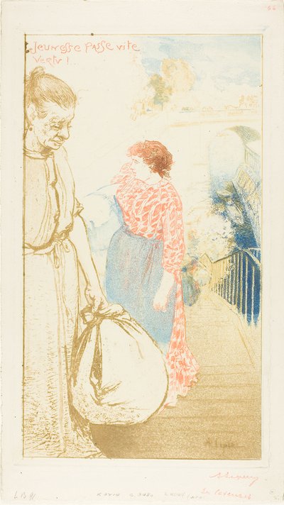 Vaskerierne af Louis Auguste Lepère
