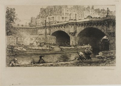 Pont-Neuf af Louis Auguste Lepère