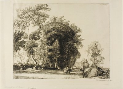 Vejen til St. Gilles af Louis Auguste Lepère