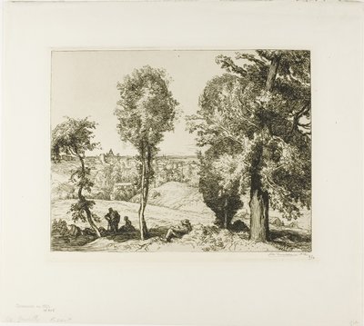Til Gentilly af Louis Auguste Lepère