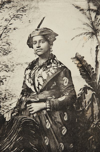 MARTINIQUE - Type og kreolsk kostume, ca. 1920. af Louis Bauer